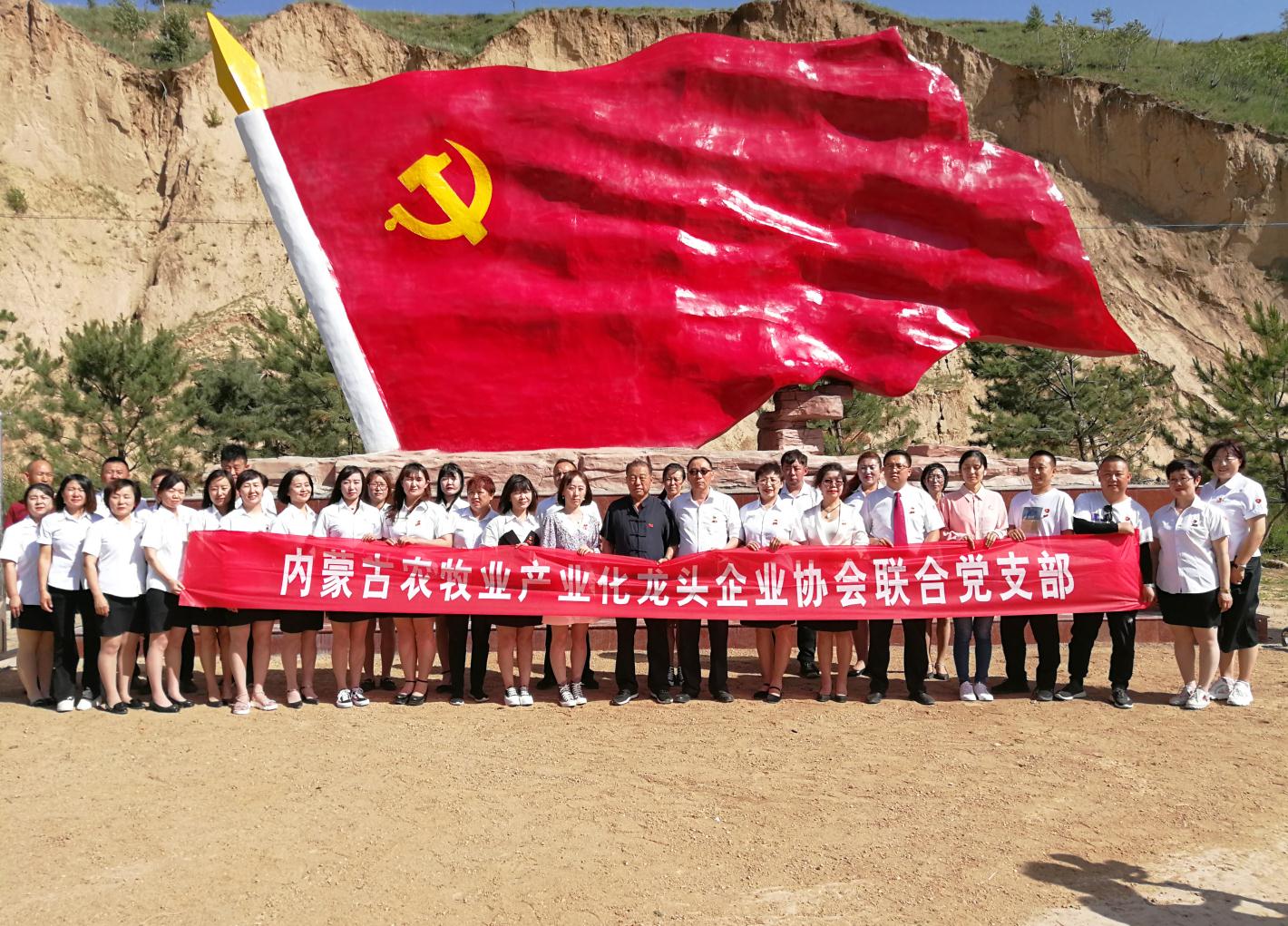 內(nèi)蒙古農(nóng)牧業(yè)產(chǎn)業(yè)化龍頭企業(yè)協(xié)會(huì)走進(jìn)石人灣村開展“辦實(shí)事、解難題，送溫暖，傳黨恩”公益活動(dòng)
